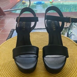 GUESS Black Women's Sandals